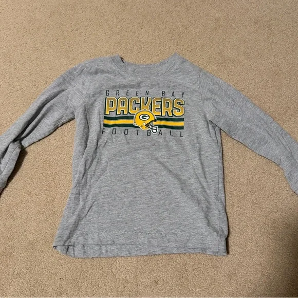 Green Bay Packers Kids Shirts Bundle Set - 4 / 4T - Picture 2 of 7